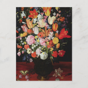 Stillleben von Blume, 1610er Postkarte