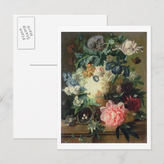 Stillleben von Blume 2 Postkarte (Vorne/Hinten)