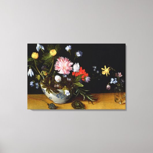 Stillleben von Blume Leinwanddruck (Vorderseite)