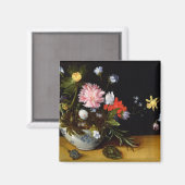 Stillleben von Blume Magnet (Vorderseite/Rückseite)