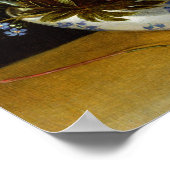 Stillleben von Blume Poster (Ecke)