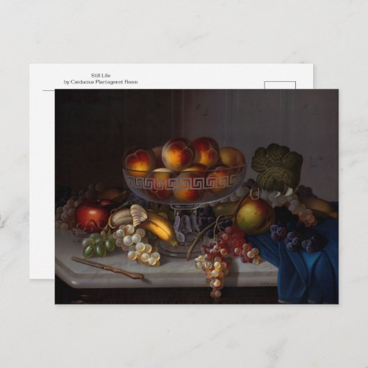 Stillleben von Carducius Plantagenet Ream Postkarte (Vorne/Hinten)