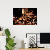 Stillleben von Jan van Kessel dem Älteren Poster (Heimbüro)