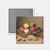 Stillleben von Obst Magnet (Vorderseite/Rückseite)