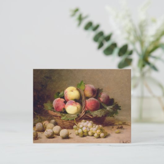 Stillleben von Obst Postkarte (Stehend Vorderseite)