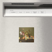 Stillleben von Obst und Blume Magnet (In Situ (Geschirrspüler))
