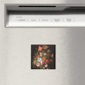 Stillleben von Rose, Lilien, Tulpen Magnet (In Situ (Geschirrspüler))