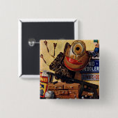 Stillleben von Spielzeug Button (Vorne & Hinten)