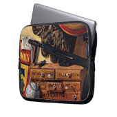 Stillleben von Spielzeug Laptopschutzhülle (Vorderseite Links)