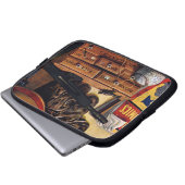 Stillleben von Spielzeug Laptopschutzhülle (Vorne Knopf)