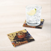 Stillleben von Spielzeug Rechteckiger Pappuntersetzer (Vor Ort)