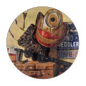 Stillleben von Spielzeug Schneidebrett (Vorderseite)