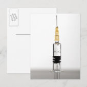 Stillleben, weißer Hintergrund Postkarte (Vorne/Hinten)