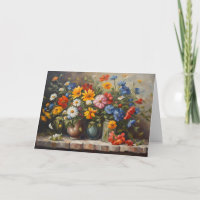 Stillleben Wildblumen in Jars Illustration