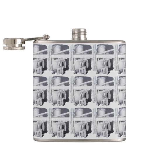 Stillleben zeichnend Gartengeräte für Gärtner Flachmann (Geöffnet)