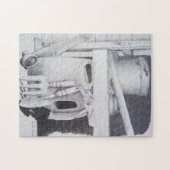 Stillleben zeichnend Gartengeräte für Gärtner Puzzle (Horizontal)