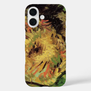 Stillleben Zwei geschnittene Sonnenblumen von Vinc iPhone 16 Hülle
