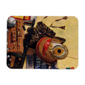 Stilllife of Boys Toys Magnet (Horizontal)