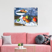 Stilllife with Fruit Dish Leinwanddruck (Insitu (Wohnzimmer))