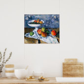 Stilllife with Fruit Dish Poster (Küche)