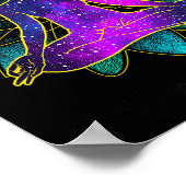 Stillness Is The Path To Clarity Gratitude Motivat Poster (Ecke)