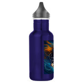 Stillness spricht | Meditation Celestie Art Edelstahlflasche (Links)