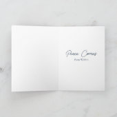 Stillness spricht | Meditation Celestie Art Karte (Innenseite)