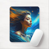 Stillness spricht | Meditation Celestie Art Mousepad (Mit Mouse)