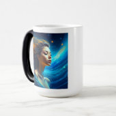 Stillness spricht | Meditation Celestie Art Verwandlungstasse (Vorderseite Links)