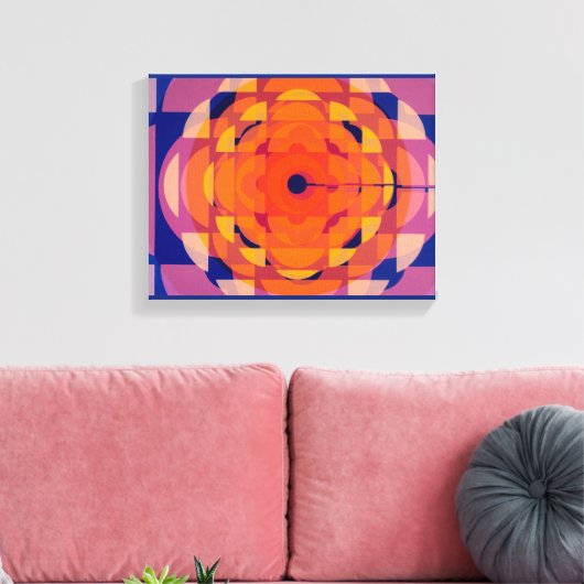 Stillogos der CBC-1970er Leinwanddruck (Insitu (Wohnzimmer))