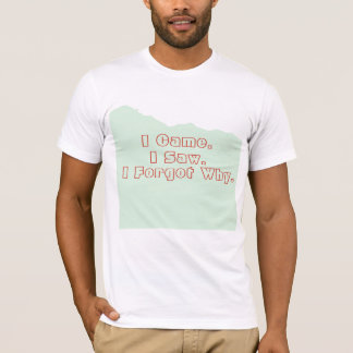 Stillos verloren - "Ich habe vergessen, warum" Wit T-Shirt