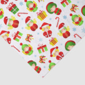 Stillose Weihnachtsschmuck kleine Elfen Seidenpapier (Detail)