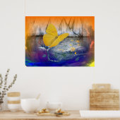 STILLOSIGKEIT DER BUTTERFLY WINGS POSTER (Küche)