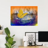 STILLOSIGKEIT DER BUTTERFLY WINGS POSTER (Heimbüro)
