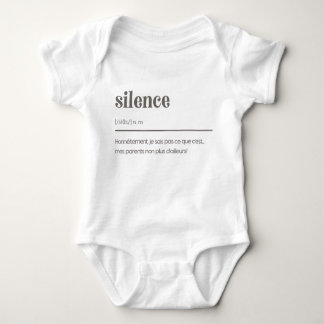 Stillschweiger Baby Strampler