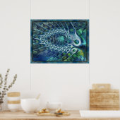 Stillschwimmen Poster (Küche)