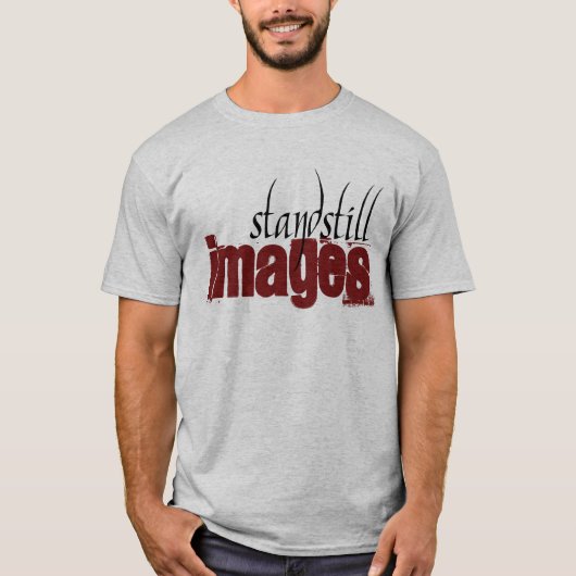 Stillstand-Bild-T - Shirt - Grau (Vorderseite)