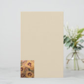 Stillstand-Blume Briefpapier (Stehend Vorderseite)