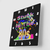 Stillstand im 80er quadratische wanduhr (Winkel)