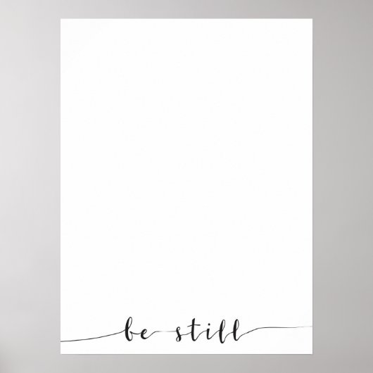 Stillstand Poster (Vorne)