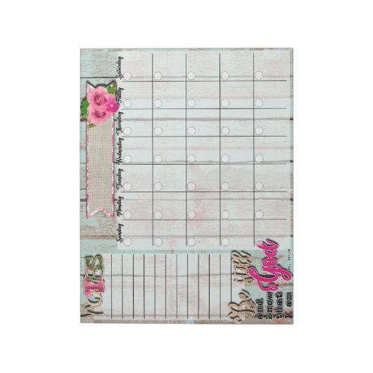 Stillstand Schreibtisch Kalender-Notepad Notizblock (Rotiert)