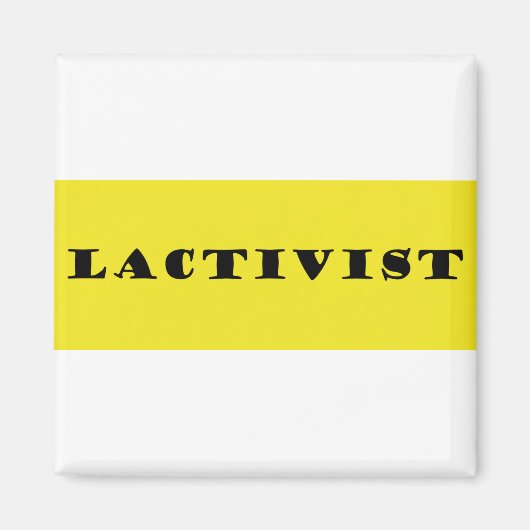 Stillstandsaktivistin Magnet (Vorne)