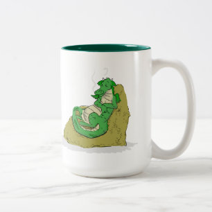 Stillstehen auf der Beute Zweifarbige Tasse
