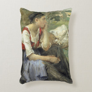 Stillstehende Bauern, 1877 Zierkissen