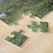 Stillstehende Giraffe Puzzle (Seite)