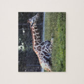 Stillstehende Giraffe Puzzle (Vertikal)