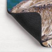 Stillstehende Pelikan-Mausunterlage Mousepad (Ecke)