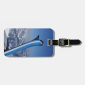 Stillstehende Skis Gepäckanhänger (Vorderseite horizontal)