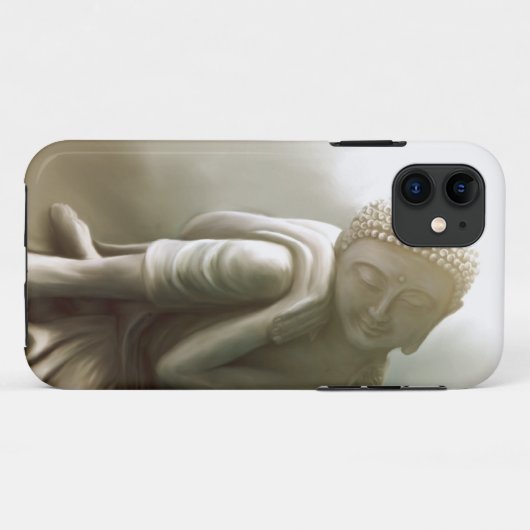 Stillstehender Buddha Case-Mate iPhone Hülle (Rückseite (Horizontal))