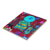 STILLSTEHENDER MARIACHI FLIESE (Seite)